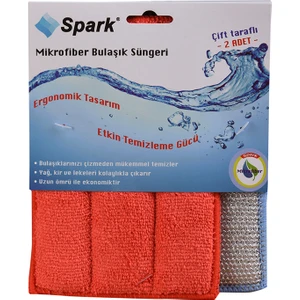 Çift Taraflı Mikrofiber Bulaşık Süngeri