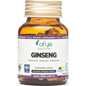Ginseng Panax 60 Kapsül