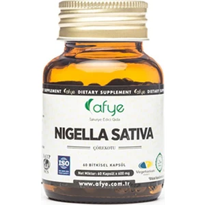 Nigella Sativa Çörek Otu 600MG 60 Kapsül