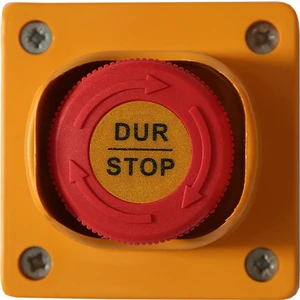 Kutulu Mantar Stop - Kutulu Acil Stop Butonu - Acil Durdurma