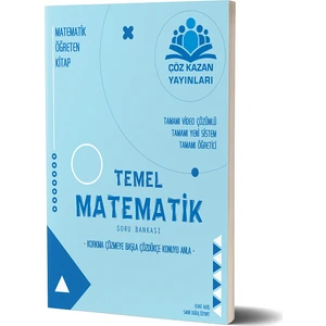 Çöz Kazan Yayınları TYT Temel Matematik Soru Bankası