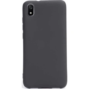 Xiaomi Redmi 7a Kılıf Premier Silikon Esnek Koruma + Nano Glass Siyah