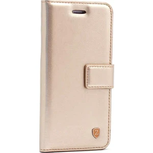 Apple iPhone 11 Pro Kılıf Delüx Cüzdan Kartvizitli Para Gözlü Kopçalı Gold