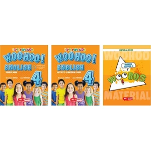 Kırmızı Beyaz Yayınlar Woohoo! Englısh 4.Sınıf