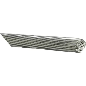 1X19 Aısı 316 Kalite Paslanmaz Krom Çelik Halat 6 mm x 20 m