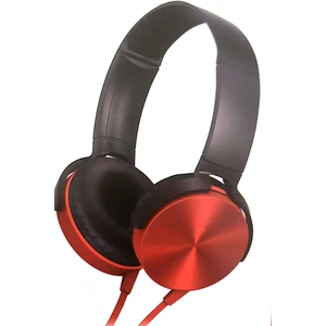 MDR-XB450AP Mikrofonlu Kulaklık - Kırmızı