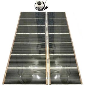 Dijital Termostatlı Kablolu Demonte Set Karbon Isıtıcı - 3 Adet 50X60