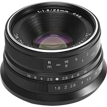 7artisans 25mm F1.8 Manual Focus Prime Fixed Lens Sony (E-Mo
