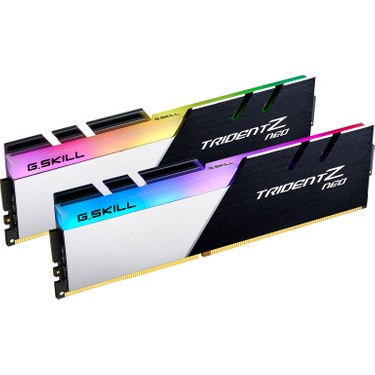 メモリー G.SKILL Trident Z Neo DDR4-3600 32GB GSkill Trident Z Neo RGB 32GB (2x16GB) 3600MHz DDR4 Ram Fiyatı