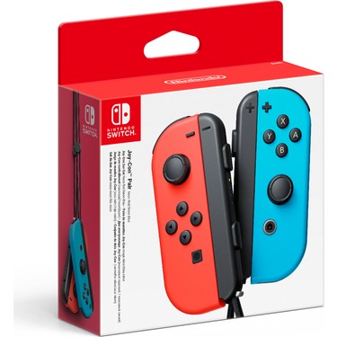 Nintendo Switch NINTENDO SWITCH JOY-CON… Nintendo Switch Joy-Con İkili Kırmızı/Mavi (Resmi Fiyatı