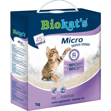 Biokat S Micro Bianco Kedi Kumu 7kg Fiyati Taksit Secenekleri