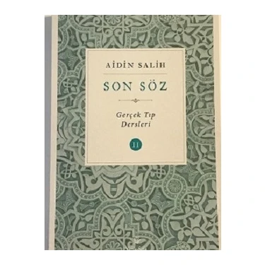 Son Söz - Cilt 2 - Aidin