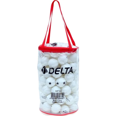 Delta 100 adet Masa Tenisi Topu (Pinpon Topu) - Fermuarlı