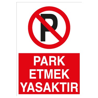 Canis Etiket Park Etmek Yasaktir Sticker Folyo Fiyati