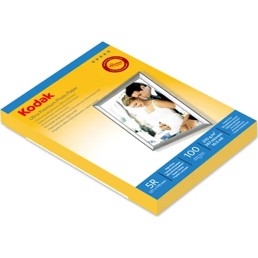 Kodak - Carta fotografica Ultra Premium Gloss - 13 x 18 cm - 280 gr 