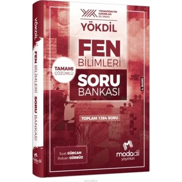 Modadil YÖKDİL Fen Bilimleri Tamamı Çözümlü Soru