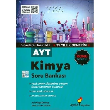 Aydın Yayınları AYT Kimya Soru