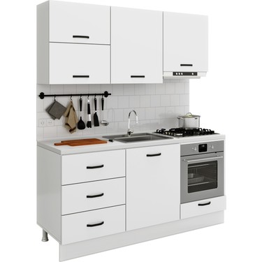 rani h1 hazir mutfak dolabi 180 cm ankastre firin ve fiyati