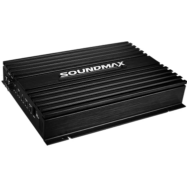 Soundmax Sx-600.1D 4000W Güç Çıkışı Oto Amfi 4 Kanal 227 x 345 x 55 mm Yüksek