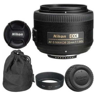 Nikon Af-S Dx Nıkkor 35MM F/1.8g Lens (Karfo Karacasulu Gar Fiyatı