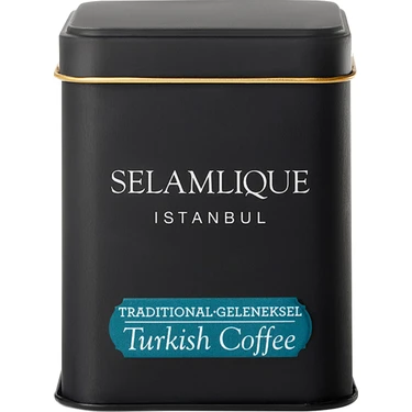 Selamlique Geleneksel Sade Türk Kahvesi 125 g – Türkiye