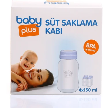 Baby&Plus Süt Saklama Kabı