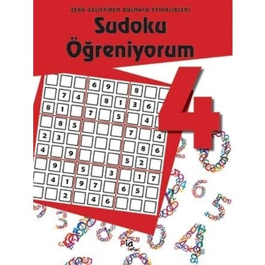 Sudoku Ogreniyorum 4 Zeka Gelistiren Bulmaca Kitabi