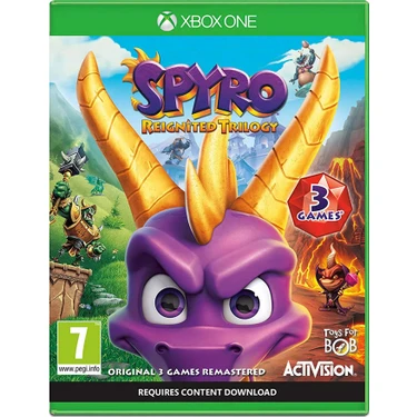 Activision Spyro Trilogy Reignited Xbox One Oyun Macera Türünde Tek Oyuncu Desteği