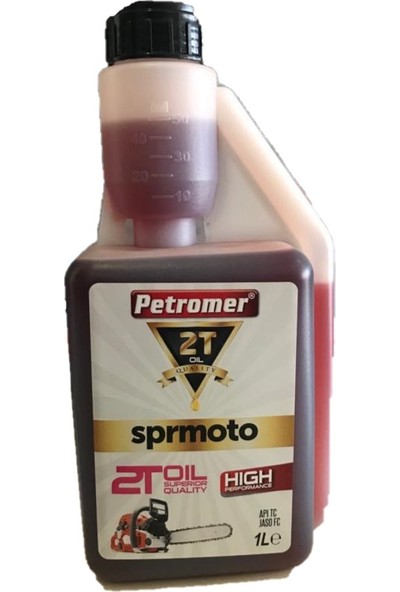 Petromer 2 Zamanlı Performans Yağı Ölçekli 1 lt