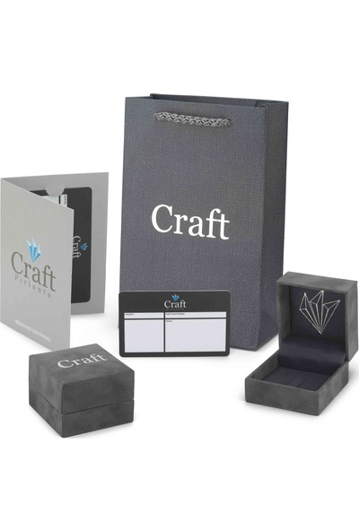 Craft Pırlanta Xp0010 Pure Koleksiyonu Pırlantalı Ay Kolye