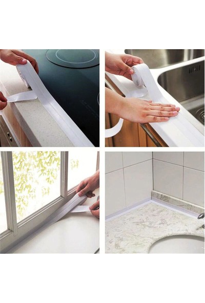Su Sızdırmaz Bant Mutfak Lavabo Pencere Duvar Bandı