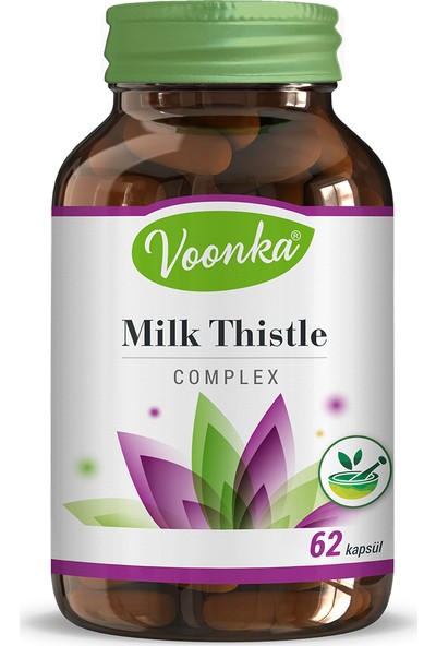 Voonka Milk Thistle 62 Kapsül