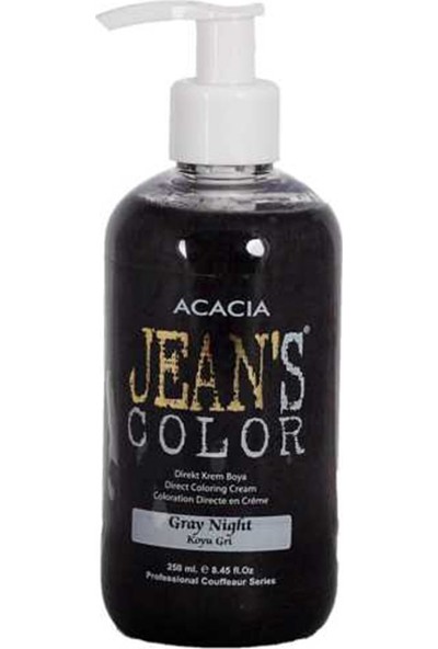 Acacia Jeans Color Saç Boyasi Koyu Gri 250 ml
