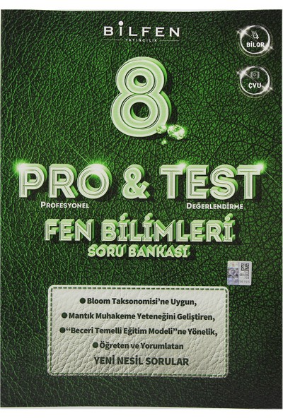Bilfen Yayıncılık 8. Sınıf Pro&Test Fen Bilimleri Soru Bankası