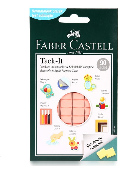 Faber-Castell Tack-it Karışık Renk 50 gr