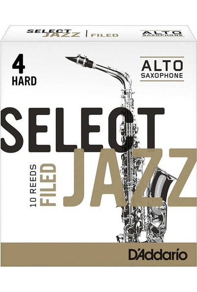 Select Jazz Alto Saksofon Kamışı (10Lu) Hard No.4