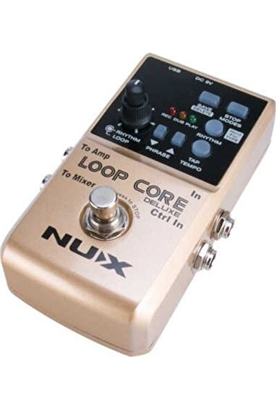 Nux Loop Core Deluxe Looper Pedalı ve Kontrol Pedalı