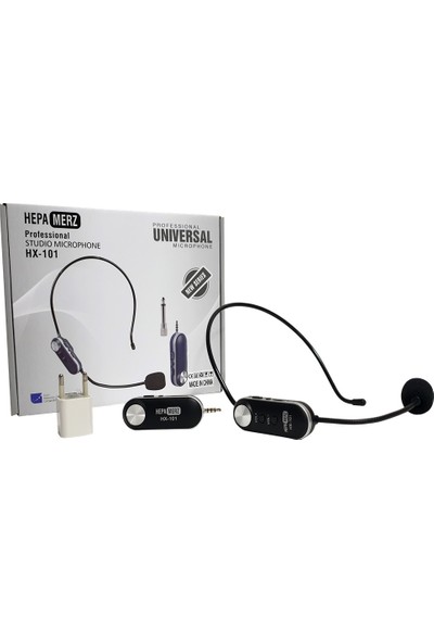 Hepa Merz HX-101 Profesyonel Kablosuz Headset Kafa Mikrofonu