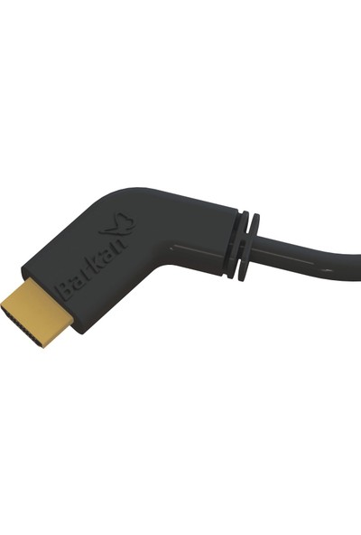 Barkan HD18S2 High Speed HDMI Cable w. Ethernet, HDMI A-plug - HDMI A-plug, 1,8m