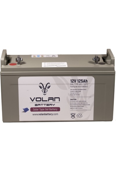 Volan Battery 12 Volt 125 Ah (Amper) Jel Akü
