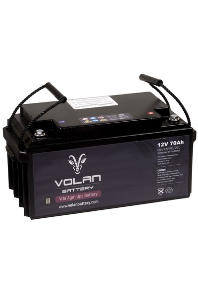 Volan Battery 12 Volt 70 Ah (Amper) Kuru Akü