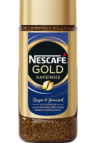 Nescafe Gold Kafeinsiz 100 gr Cam