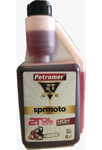 Petromer Benzin Katkı Ölçekli 1 litre Performans Yağı