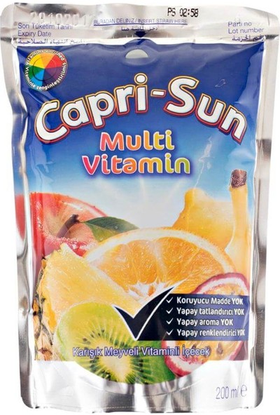 Capri-Sun Multivitamin 200 ml (20'li)