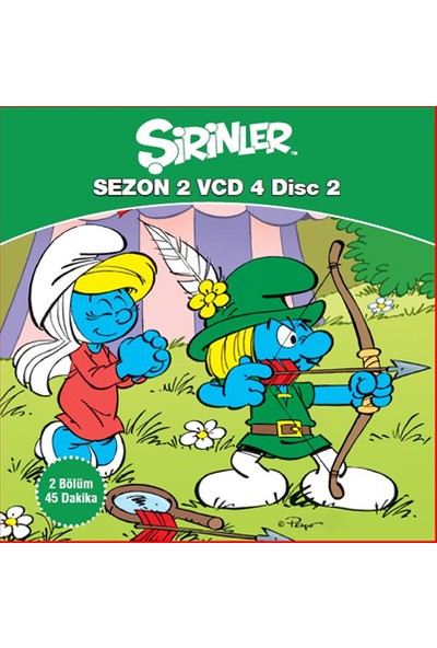 Şirinler Sezon 2 VCD 4 Disc 2