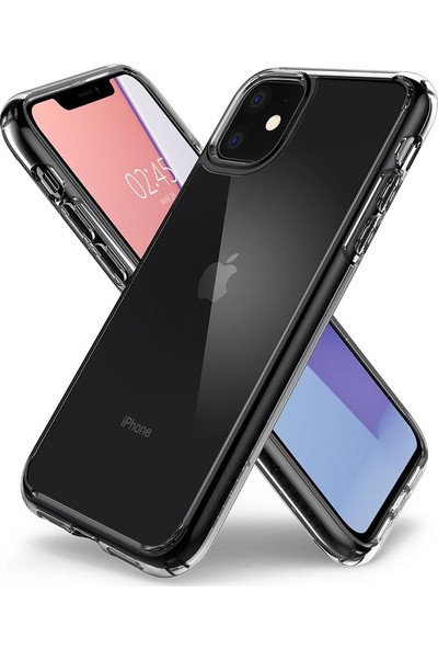 Spigen Apple iPhone 11 Kılıf Crystal Hybrid Crystal Clear - 076CS27086