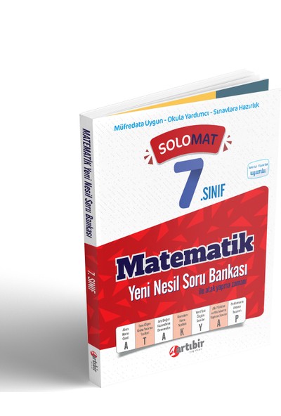 Artıbir Yayınları Solo Matematik 7. Sınıf Yeni Nesil Soru Bankası
