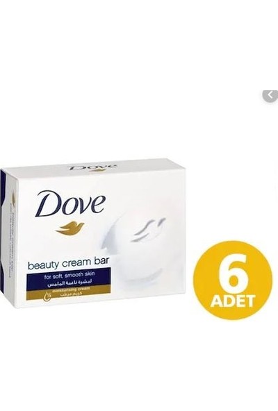Dove Güzellik Sabunu Cream Bar Original 100 gr x 6