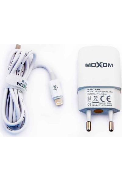 Moxom Apple iPhone Uyumlu Lightning Hızlı Şarj Seti