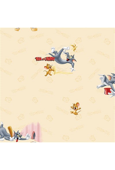 Ada Kids Tom ve Jerry Çocuk Odası Duvar Kağıdı